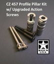 CZ 457 Profiled Pillar Kit DIY Stock Pillar Bedding with Upgraded Action Screws
