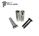 CZ 457 Profiled Pillar Kit DIY Stock Pillar Bedding with Upgraded Action Screws