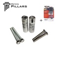 CZ 457 Profiled Pillar Bedding DELUXE KIT with Devcon and STAINLESS Action Screws