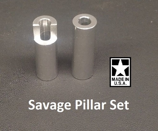 Savage 10/110, 11/111, 12 Aluminum Pillar Set DIY Stock Pillar Bedding