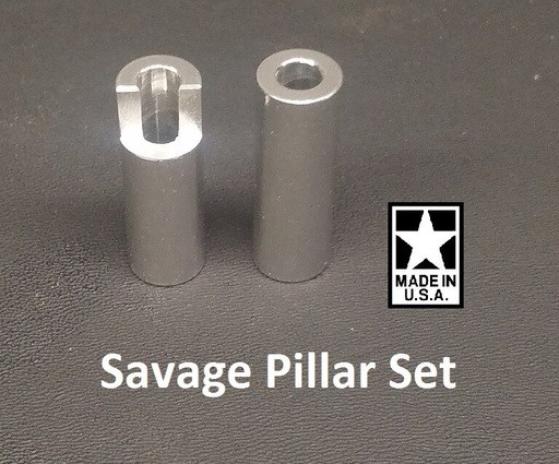 Savage Axis I and II SLIM LINE Aluminum Pillar Set DIY Stock Pillar Bedding