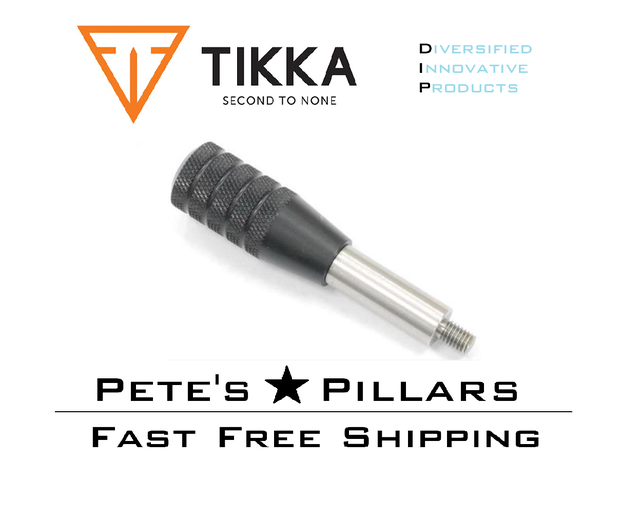 DIP DiProducts Sako Quad Finnfire II Tikka T1X Knurled Bolt Handle
