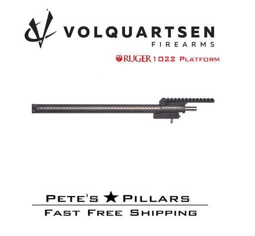 [VCTDLW‑BE] Volquartsen Lightweight Barrel for Ruger 10/22 Takedown Barrel Black Ends VCTDLW‑BE