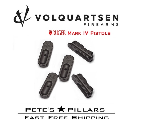 [VC4MB-5] Volquartsen Ruger MKIV Mark 4 MKIII Magazine Base Pad 22/45 5-PK VC4MB-5