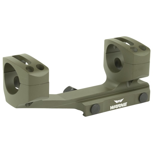 [XSKEL1OD] Warne Gen 2 Extended Skeletonized 1 inch MSR Mount, Mil-Spec OD Green XSKEL1OD