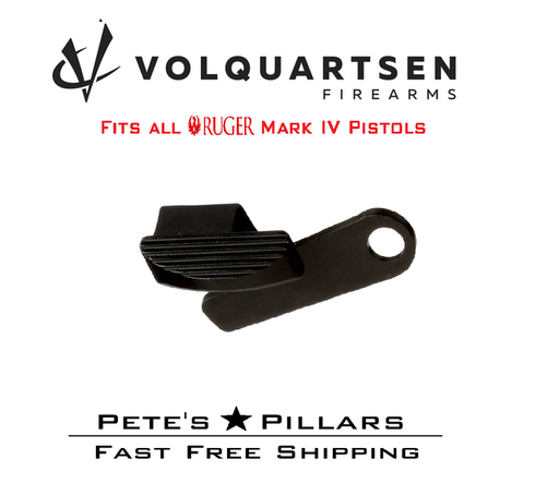 [VC4SR‑B] Volquartsen Ruger Mark IV Stainless Extended Bolt Release MK 4 MK IV VC4SRB