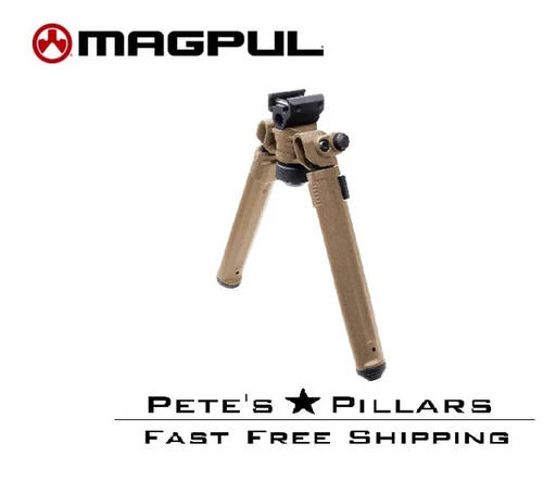 [MAG941 FDE] Magpul Bipod 1913 Aluminum Picatinny Rail M-Lok Victor Titan Chassis MAG941 FDE