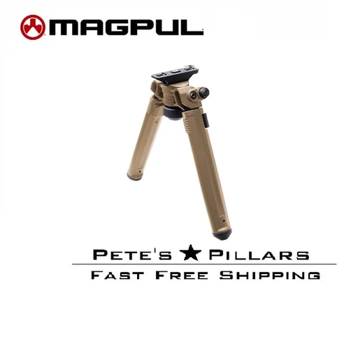 [MAG933-FDE] Magpul Adjustable Bipod Rail M-Lok Victor Titan Chassis Authorized MAG 933 FDE