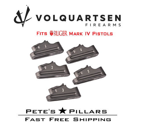 [VFTB-5] Volquartsen Magazine Base Pads Ruger MK IV, 5-pack