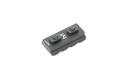 Midwest Industries 3 Slot M-Lok Picatinny Rail Section Chassis Mount MI-3PMR