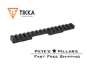 Talley Picatinny Scope Mount Base Black  20 MOA Tikka T1X P0M252759