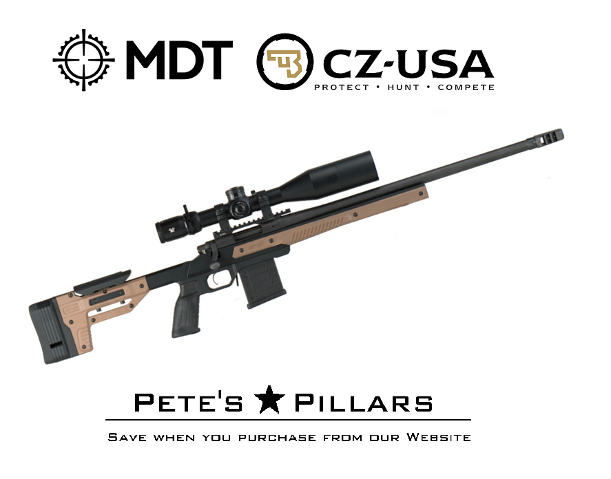 MDT Oryx Sportsman Chassis CZ 457 Rifle Stock 104751-FDE | Pete's