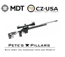 MDT Chassis CZ 457 ACC System Stock Black 104819-BLK