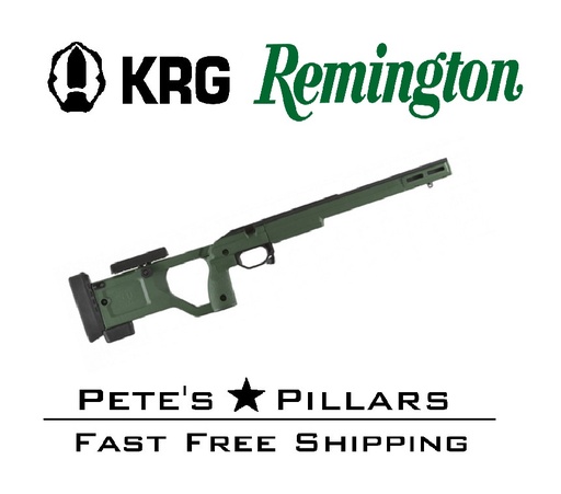 [XRY-R7S-GRN] KRG X-Ray Remington 700 SA Chassis RH Stock Gen 4 Sako Green XRY-R7S-GRN