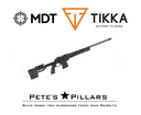 MDT Oryx Chassis Sportsman Tikka T3 T3X SA 103950-BLK