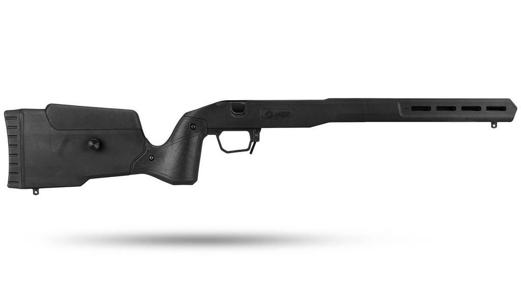 MDT Chassis Field Stock Savage LA CIP 3.850 Black 109539-BLK